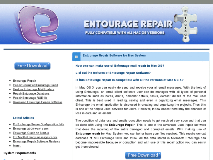 www.entouragerepair.com