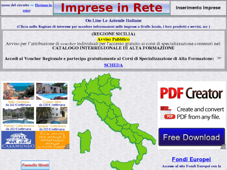 www.impreseinrete.it