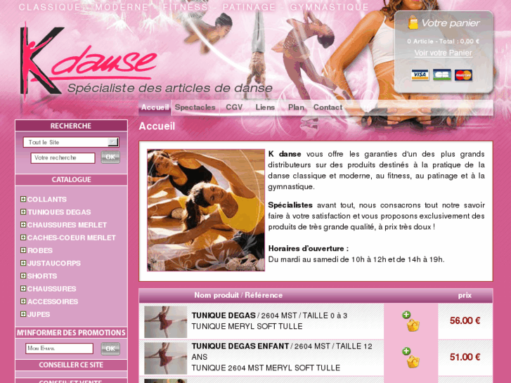 www.kdanse-boutique.com