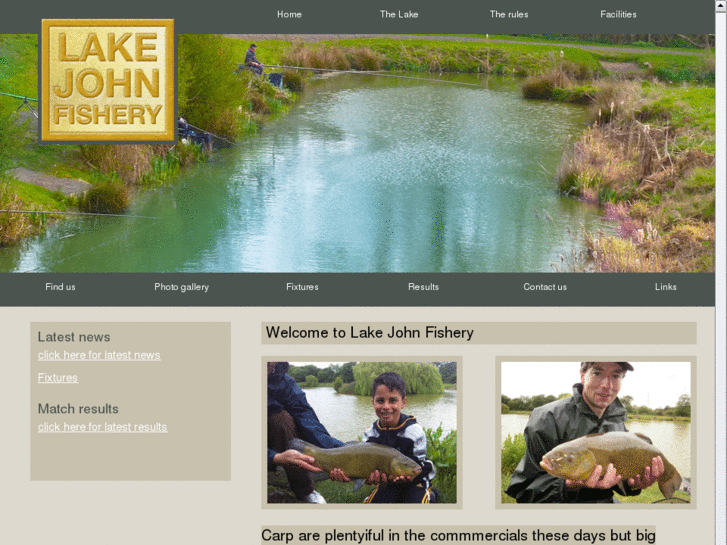 www.lakejohnfishery.co.uk