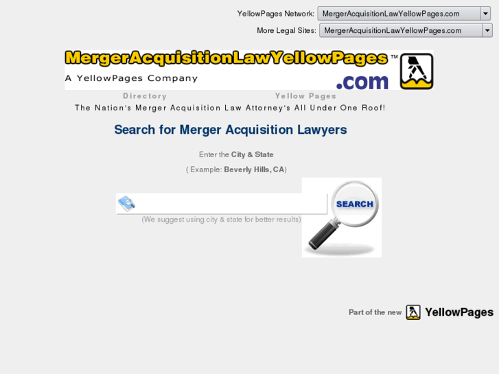 www.mergeracquisitionlawyellowpages.com