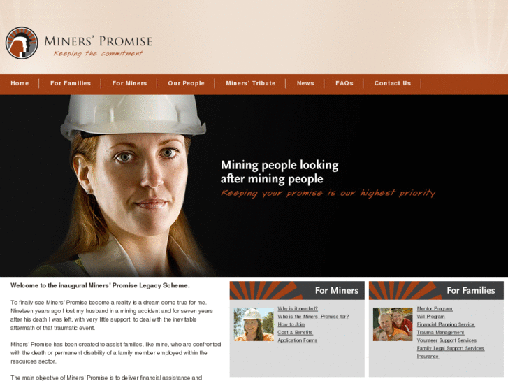 www.minerspromise.net