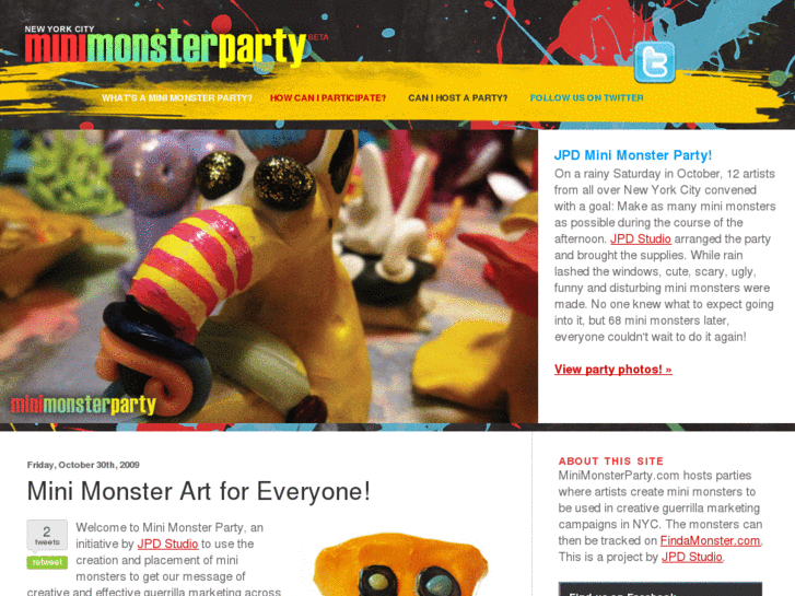 www.minimonsterparty.com