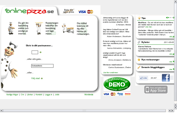 www.onlinepizza.se