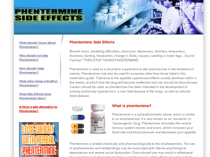 www.phentermine-side-effects.com