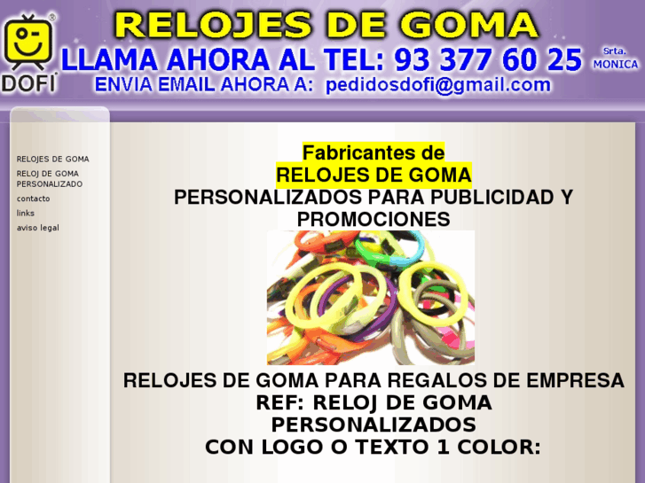 www.relojesdegoma.es