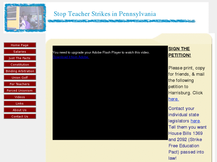 www.stopteacherstrikes.com