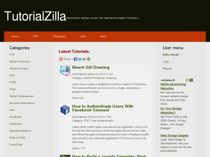 www.tutorialzilla.org