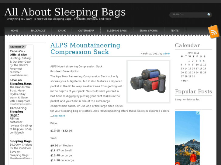 www.allaboutsleepingbags.com