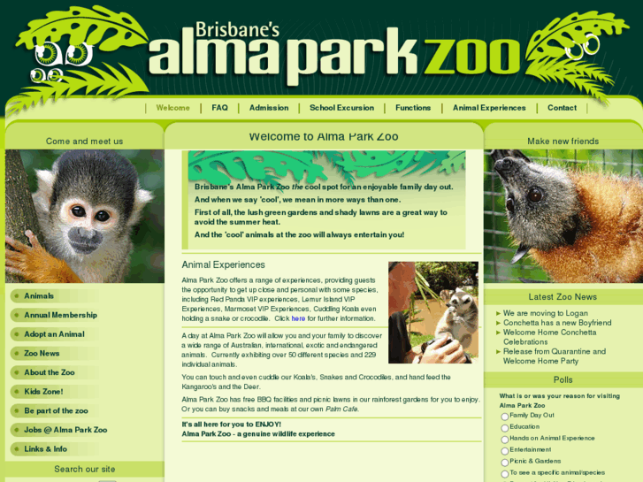 www.almaparkzoo.com.au