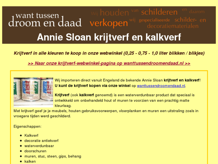 www.anniesloankrijtverf.nl