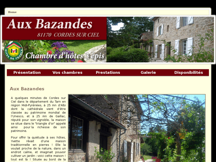 www.auxbazandes.fr