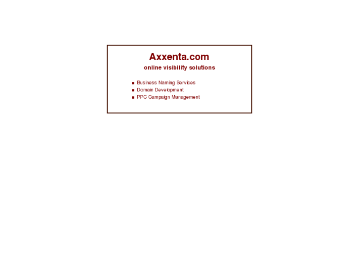 www.axxenta.com