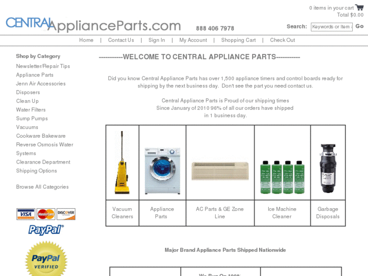 www.centralapplianceparts.com