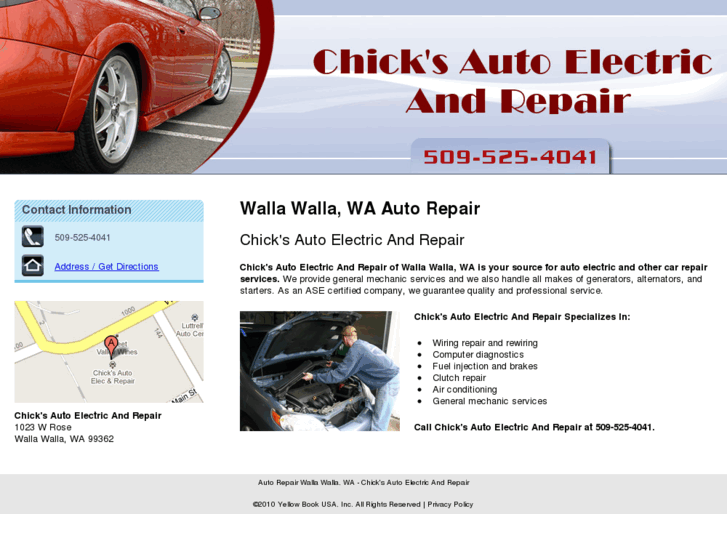 www.chicksautoelectricandrepair.com