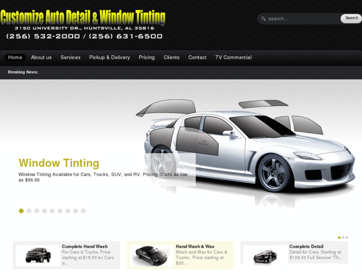 www.customizeautodetail.com