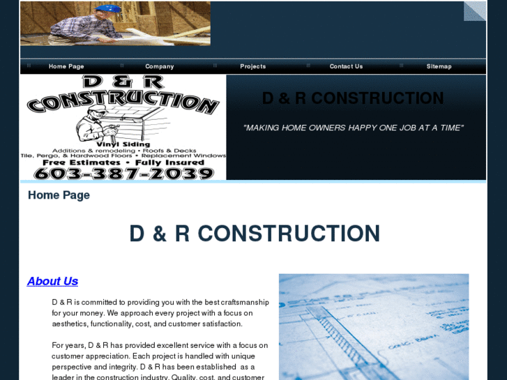 www.dandrconstructionsite.com