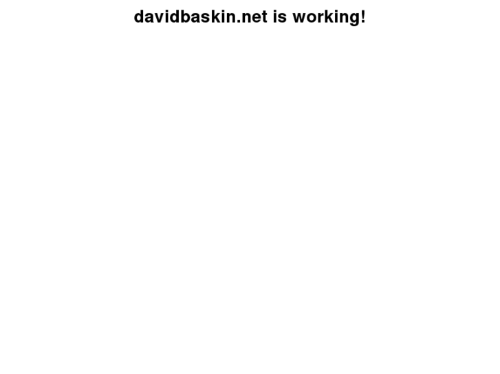 www.davidbaskin.net