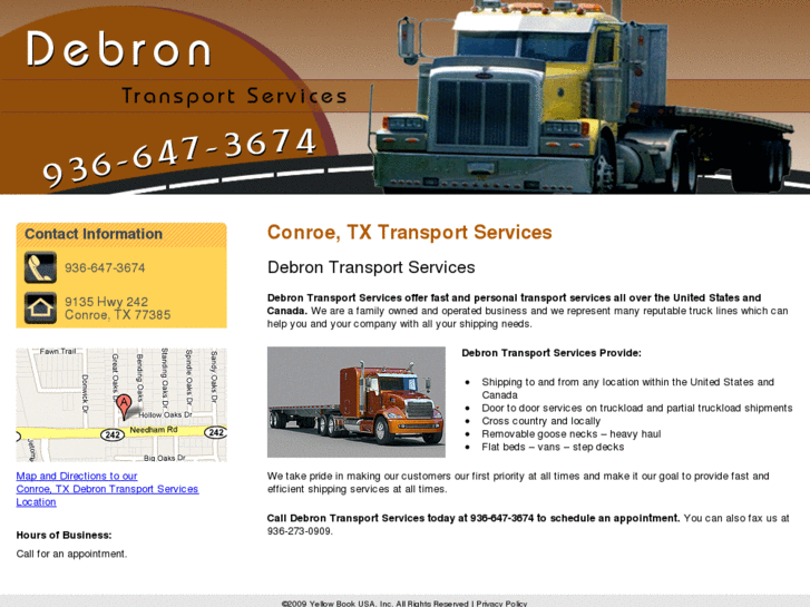 www.debrontransport.com