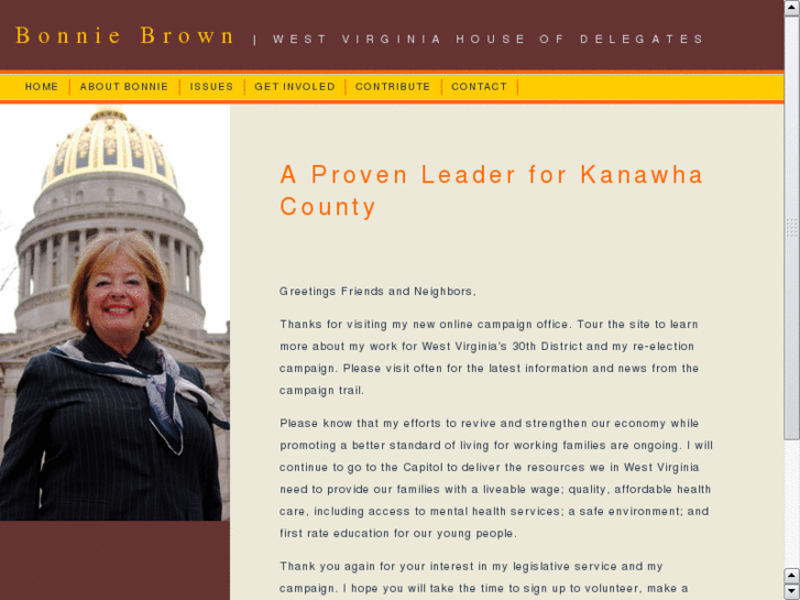 www.delegatebonniebrown.com