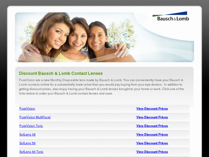 www.discountbauschandlombcontactlenses.com