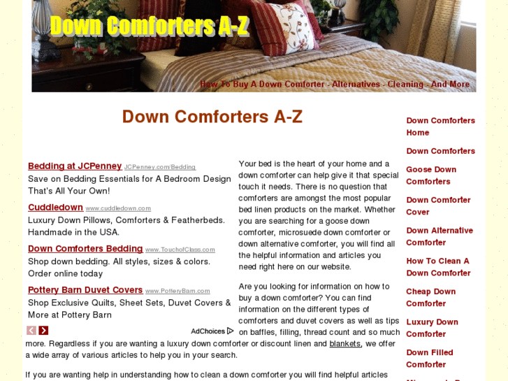 www.downcomfortersa-z.com