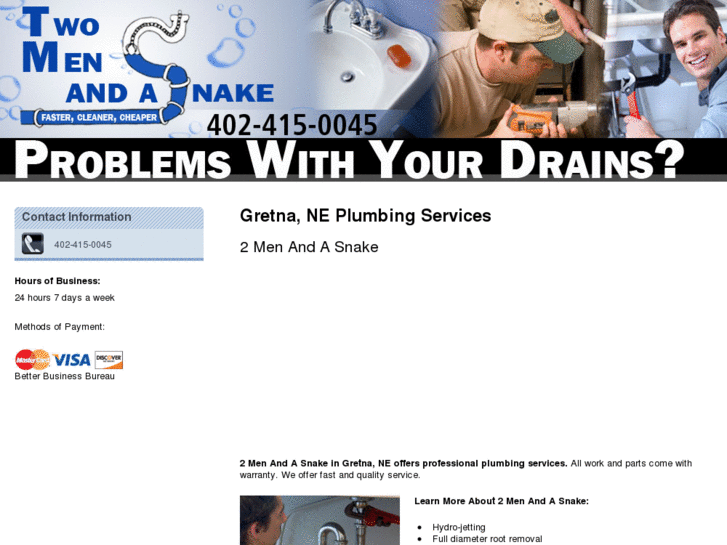 www.draincleanerplumberomaha.com