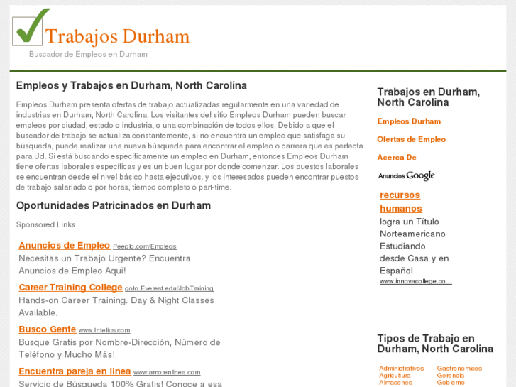 www.empleosdurham.com