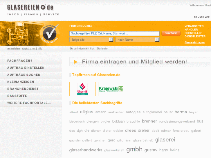 www.glasereien.de