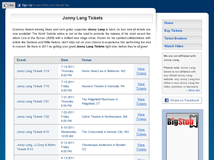 www.jonnylangtickets.com