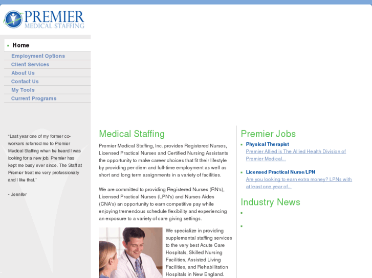 www.premiermedicalstaffing.com