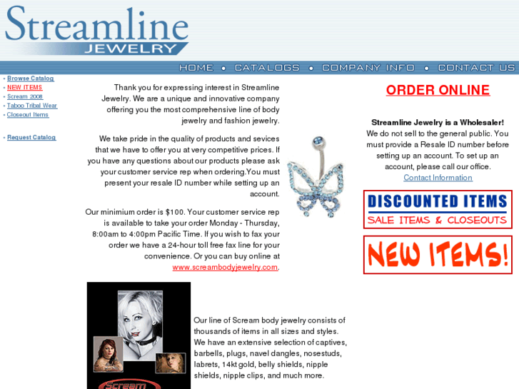 www.streamlinejewelry.com