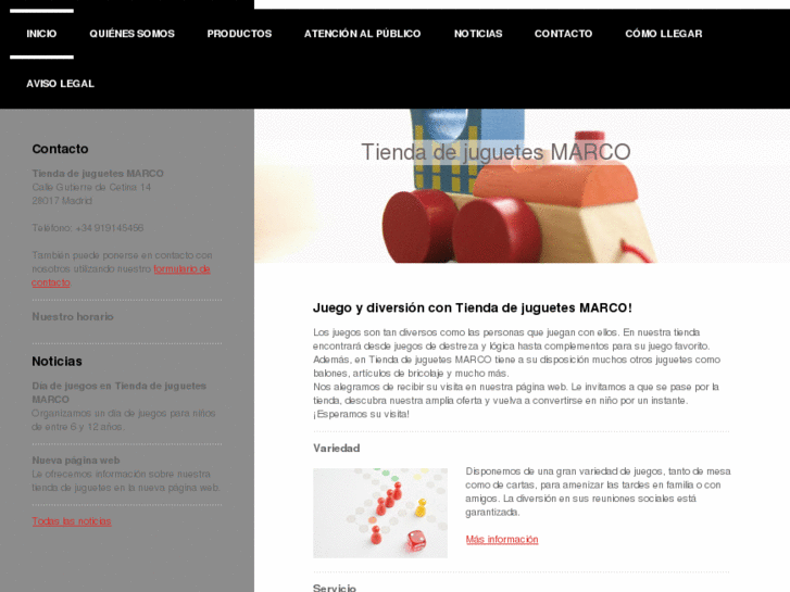 www.tienda-de-juguetes-marco.es