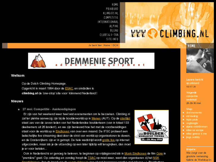 www.climbing.nl