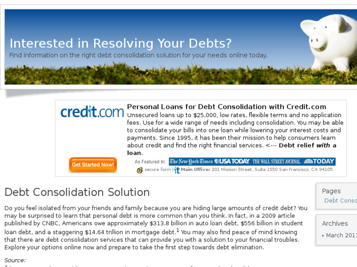 www.debtconsolidationsolution.org