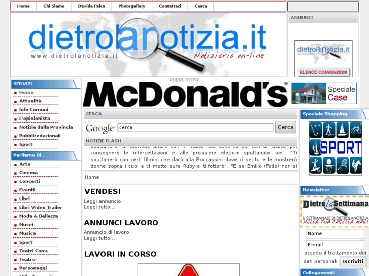 www.dietrolanotizia.com