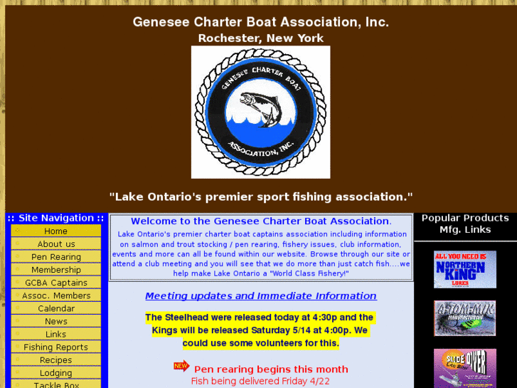 www.geneseecharterboat.com