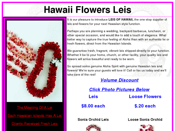 www.hawaiiflowersleis.com