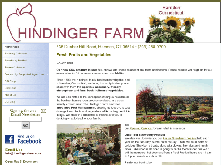 www.hindingersfarm.com