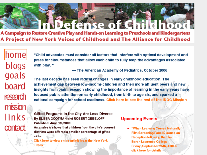 www.indefenseofchildhood.com