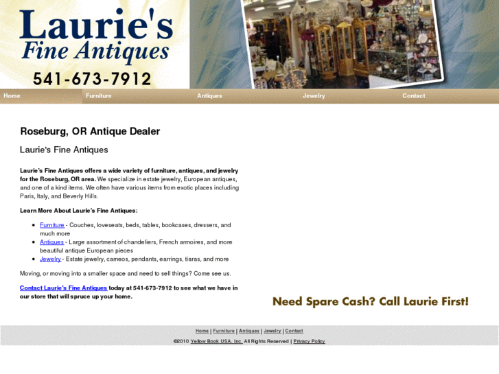 www.lauriesfineantiques.com