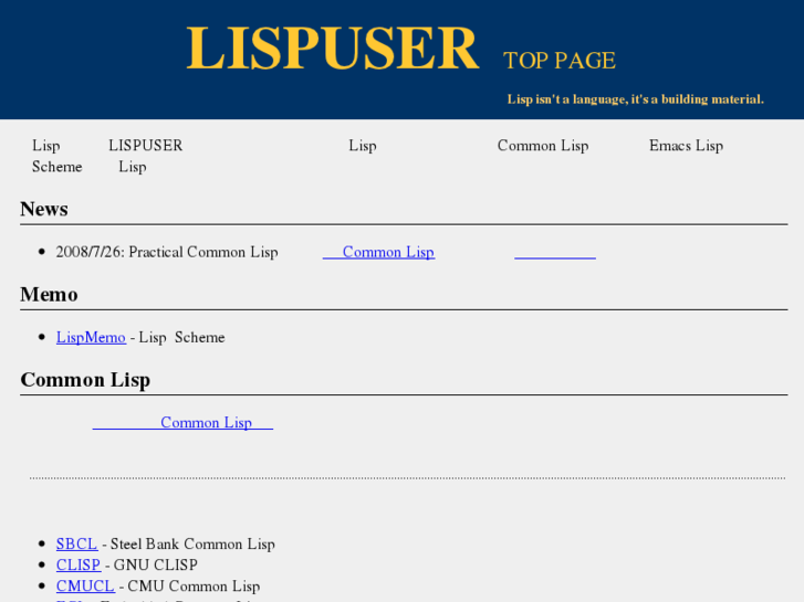 www.lispuser.info