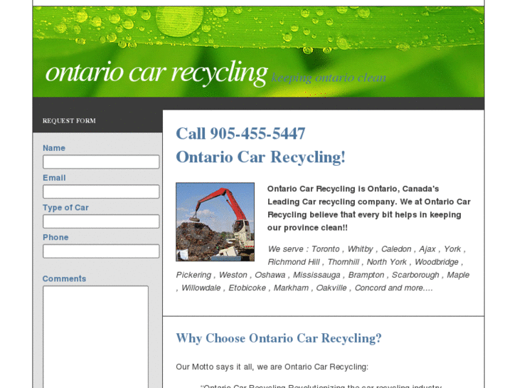 www.ontariocarrecycling.com