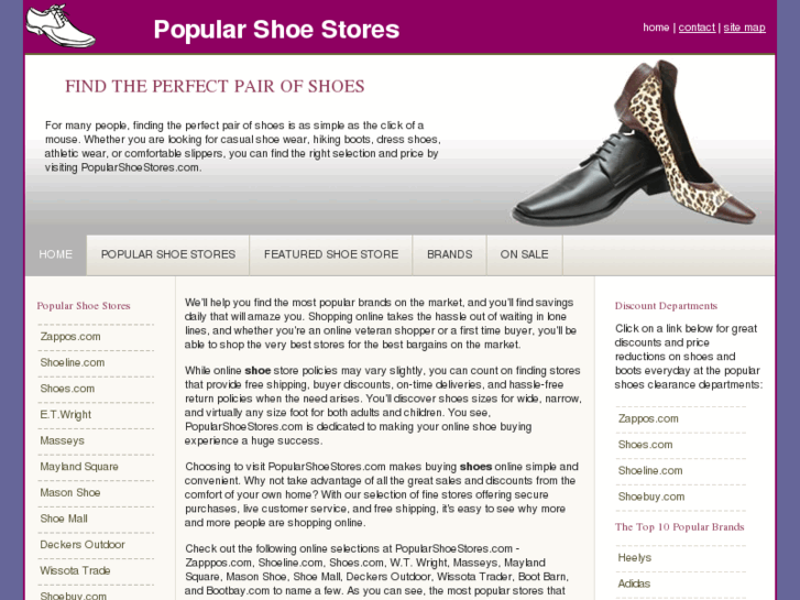 www.popularshoestores.com