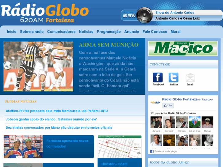 www.radioglobofortaleza.com.br