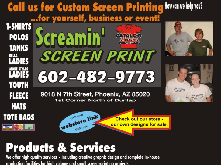 www.screaminscreenprint.com