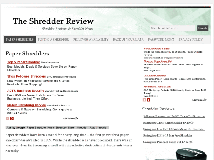 www.shredderreview.net