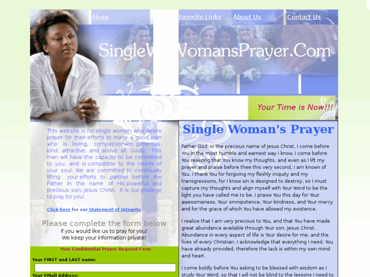 www.singlewomansprayer.com