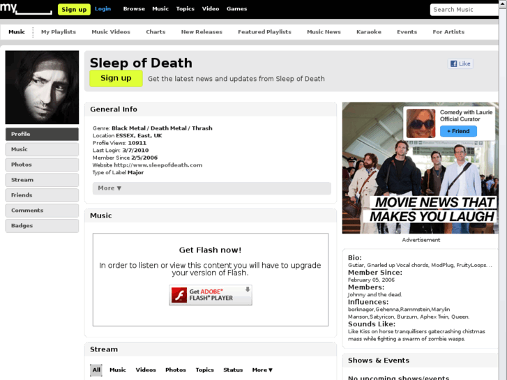 www.sleepofdeath.com