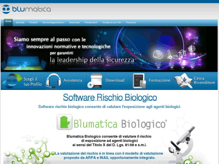 www.softwarerischiobiologico.it